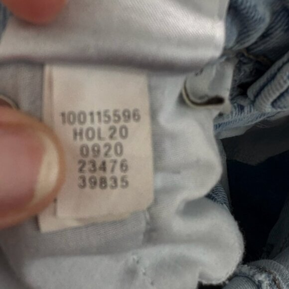 Style & Co High Rise Straight Leg Acid Wash Mom Jean 16W - Picture 8 of 8